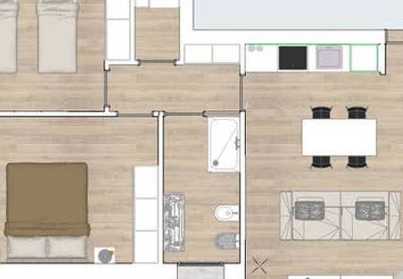 Ferienwohnung in Jesolo - West Village Appartamento - NUOVO con piscina 